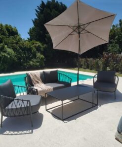 Combo MILAN FULL 2 Sillones Individuales + 1 Sillon Doble + Mesa ratona